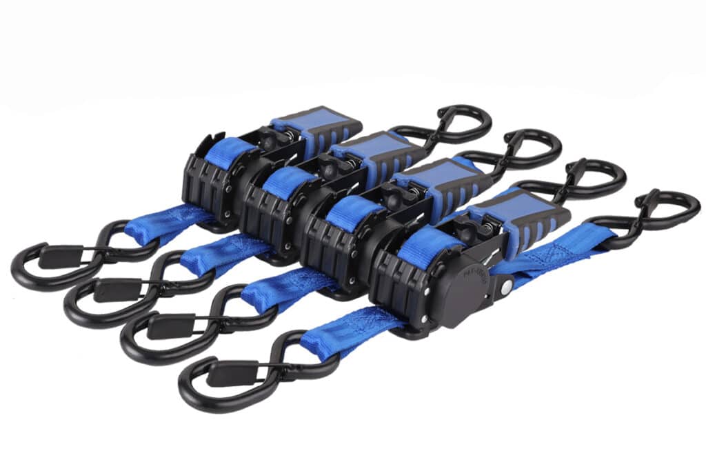 Discover The Power Of Blue Retractable Ratchet Straps