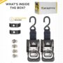 Dual Lock Retractable Ratchet Strap Bolt-On Transom Bundle 2 in 1_01