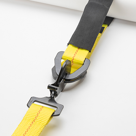Tie down strap with ratchet + 2 hooks 350cm 320kg auto-retractable