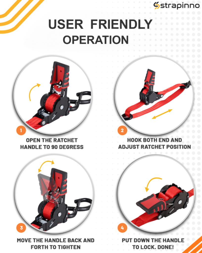 how to use transom tie down straps
