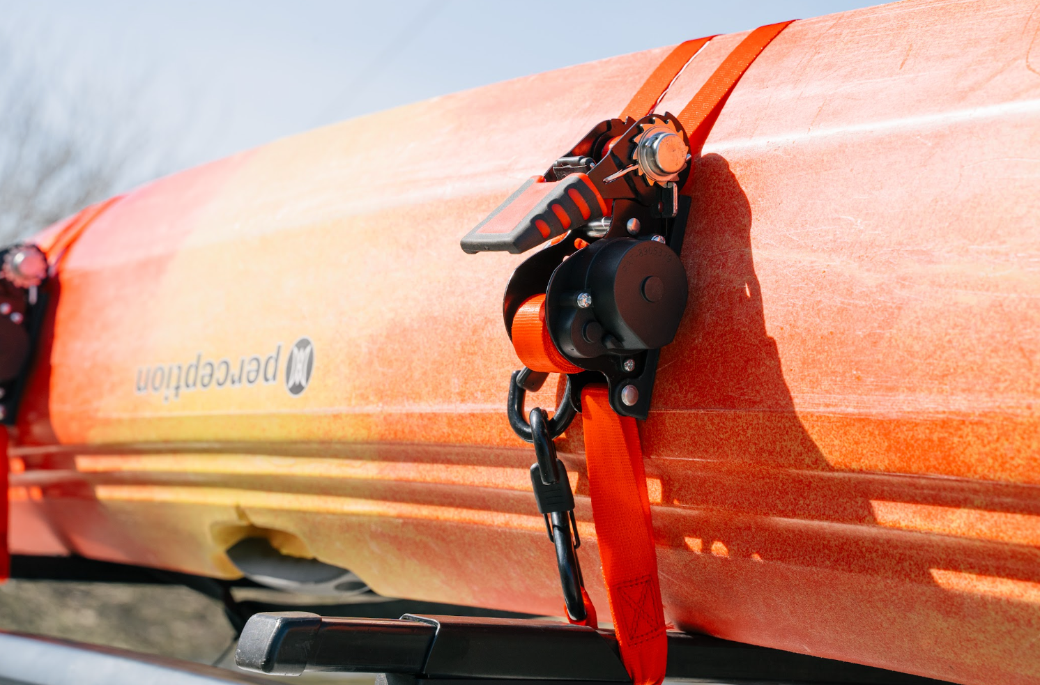 kayak retractable ratchet straps